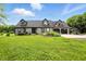 Beautiful two-story home with an attached garage, attractive landscaping, and curb appeal at 750 N 500 W, Lebanon, IN 46052
