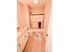 A bathroom features a granite vanity and a tiled shower with glass doors at 7845 Centerstone Ct, Indianapolis, IN 46259