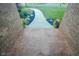 Inviting front porch with a charming walkway and beautiful landscaping at 7845 Centerstone Ct, Indianapolis, IN 46259