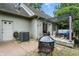 Enjoy the patio with a pergola, a fire pit, and a comfortable seating area at 1013 Chapman Blvd, Greenfield, IN 46140
