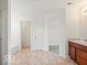Bathroom features a sink and vanity with tile floor at 1456 Willow Tree Ln, Sheridan, IN 46069