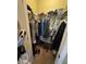 Walk-in closet that has an abundance of storage and organizational space for clothing and shoes at 1688 Magnolia Dr, Greenwood, IN 46143