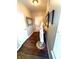 Inviting entryway featuring hardwood floors and a decorative statue at 1688 Magnolia Dr, Greenwood, IN 46143