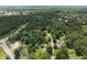Aerial view of the property nestled among lush greenery and a suburban landscape at 1841 Shady Ln, Martinsville, IN 46151