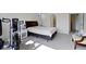 Spacious bedroom with neutral carpet and walk-in closet provides a serene retreat at 19195 River Jordan Dr, Westfield, IN 46074