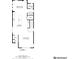 Main level floorplan featuring a living room, kitchen, dining room, and bath at 214 Handley St, Indianapolis, IN 46222