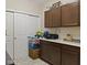 Spacious storage with cabinetry and countertop space, perfect for organization and household needs at 2246 Heather Glen Way, Franklin, IN 46131