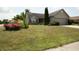Charming single-Gathering home features a well-manicured lawn and colorful flower beds at 291 Lakemoore St, Brownsburg, IN 46112
