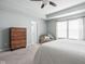 This bright and airy bedroom is complete with carpet, ample windows, and stylish furniture at 3969 Canning St, Danville, IN 46122