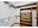 Walk-in closet with shelving and ample hanging space at 450 W 250 N, Lebanon, IN 46052