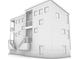 Contemporary two-story home with balcony and stairs at 517 Prospect St, Indianapolis, IN 46203