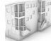 Contemporary two-story home with balcony and stairs at 517 Prospect St, Indianapolis, IN 46203