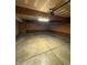 The garage has concrete flooring and a garage door opener at 6611 Wandering Way, Indianapolis, IN 46241