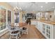 Bright eat-in kitchen featuring an adjacent breakfast nook and large windows at 6733 Jons, Zionsville, IN 46077
