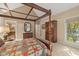 Main bedroom with sitting area, ensuite bathroom and large windows at 6733 Jons, Zionsville, IN 46077