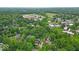 Community aerial view highlighting residential housing, green spaces, and nearby schools at 7502 Colony Cir, Indianapolis, IN 46260