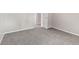 This cozy bedroom offers plush carpeting and convenient access at 834 Delray Dr, Indianapolis, IN 46241