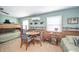 Rustic bedroom with twin beds, a wood theme, and a great place to sleep and relax at 8842 S Pleasure Valley Rd, Waldron, IN 46182