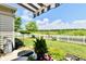 Well-manicured backyard with lush lawn, beautiful landscaping, and a serene atmosphere for outdoor enjoyment at 9022 Hosta Way, Camby, IN 46113