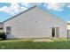 A home's back yard featuring a well-maintained lawn, siding and a patio at 12604 Buck Run Dr, Noblesville, IN 46060