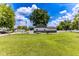 Spacious backyard featuring a lush lawn and single story home at 1511 E 20Th St, Muncie, IN 47302