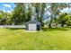 Detached outbuilding in a private, well-maintained backyard, perfect for storage at 1511 E 20Th St, Muncie, IN 47302