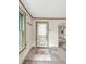 Cozy foyer with decorative tile flooring leading into other rooms at 1550 Hoefgen St, Indianapolis, IN 46203