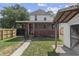Large backyard featuring a screened-in porch and shed at 2001 S Jefferson St, Muncie, IN 47302