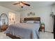 Comfortable main bedroom with ensuite bathroom and natural lighting at 2500 Sand Hollow Dr, Lebanon, IN 46052