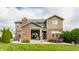 Charming home with a spacious patio, perfect for outdoor dining and relaxation with lush landscaping at 2783 W High Grove Cir, Zionsville, IN 46077
