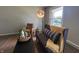Cozy living room with neutral paint, stylish furniture, and modern decor at 2845 12Th St, Columbus, IN 47201
