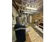 Basement view showcasing the water filtration system along with other mechanicals and storage at 4655 Rockcress Ct, Zionsville, IN 46077