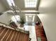 Bright two-story foyer with tile flooring, chandelier and an abundance of natural light at 4655 Rockcress Ct, Zionsville, IN 46077