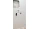 Laundry hookups and electrical in this bright and airy laundry space at 555 N Oakland Ave, Indianapolis, IN 46201