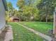 Lush backyard with manicured lawn, offering ample space for outdoor enjoyment at 637 Olin Ave, Indianapolis, IN 46222