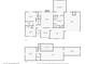 Detailed floor plan of the first floor showcasing the layout, room dimensions, and spatial relationships of the house at 7304 E Stop 11 Rd, Indianapolis, IN 46259