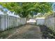 Small backyard with partial shade at 7468 Countrybrook Dr, Indianapolis, IN 46260