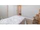 Small bedroom with a single bed and a closet, perfect for children at 8866 Twain Ln, Indianapolis, IN 46239