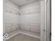 Walk-in closet with ample shelving and storage space at 8866 Twain Ln, Indianapolis, IN 46239