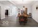 Bright dining room with hardwood floors and classic decor, perfect for Gathering gatherings and entertaining guests at 8866 Twain Ln, Indianapolis, IN 46239