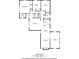Layout of a 4 bedroom home featuring an open concept kitchen, dining area, living room and sunroom at 911 Glendale Dr, Lebanon, IN 46052
