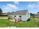 View of backyard featuring a cozy deck, perfect for enjoying the outdoors at 95 S 11Th Ave, Beech Grove, IN 46107