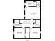 Second floor plan displaying bedrooms, bathrooms, walk-in closet and a laundry room for convenience at 9855 Oakmont E E Dr, Pendleton, IN 46064
