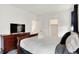 Bedroom featuring dark furniture and a closet at 1405 E Vermont St, Indianapolis, IN 46201
