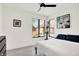Bedroom with window and modern decor at 1405 E Vermont St, Indianapolis, IN 46201