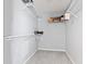 Walk-in closet with shelving at 1605 Leisure Way, Greenfield, IN 46140