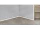 Bedroom with neutral colored walls and carpet at 2263 Glebe St, Carmel, IN 46032