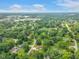A wide aerial perspective of a charming neighborhood with tree-lined streets and well-maintained homes at 2750 Chamberlin Dr, Indianapolis, IN 46227