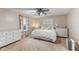 Calm main bedroom with king-sized bed and matching nightstands at 2750 Chamberlin Dr, Indianapolis, IN 46227