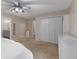 Large main bedroom showing walk through to the ensuite bath at 2750 Chamberlin Dr, Indianapolis, IN 46227